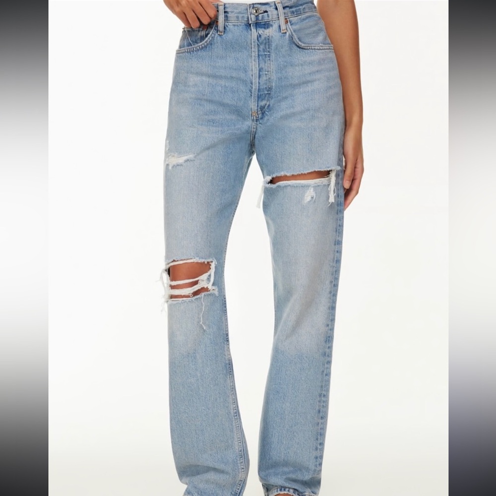 Citizens Of Humanity Blue Straight Leg Jeans